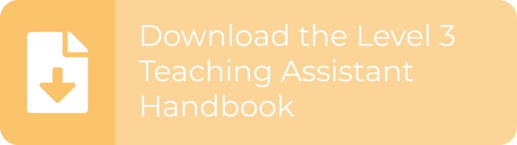 Download the Level 3 Teaching Assistant Apprentice Handbook