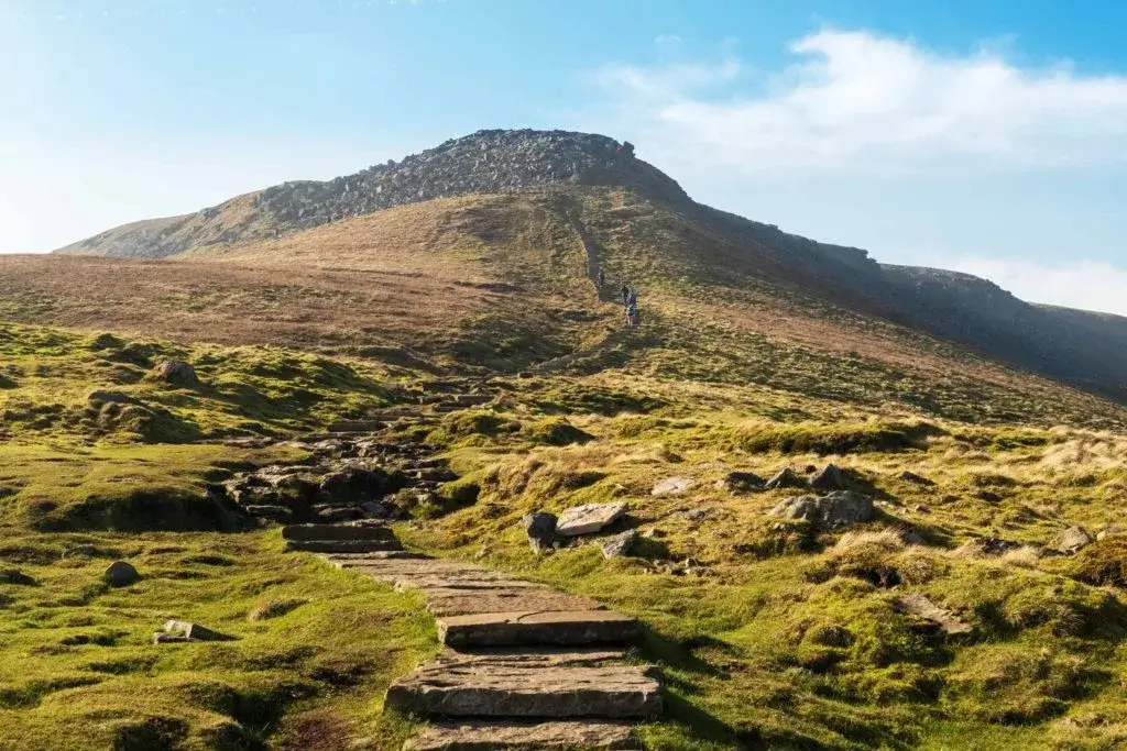 Ingleborough is the final peak in the Yorkshire 3 peaks