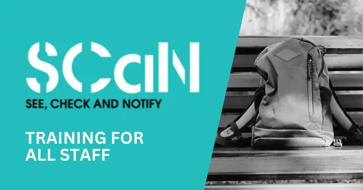 Link to training for See, Check and Notify (SCaN)