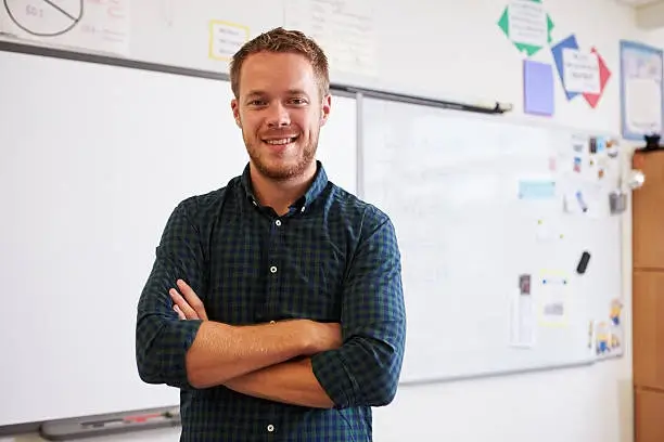 Photo of a male teaching assistants